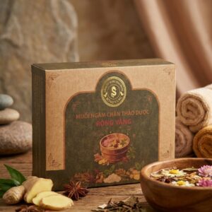 MUỐI NGÂM CHÂN THẢO DƯỢC RỒNG VÀNG