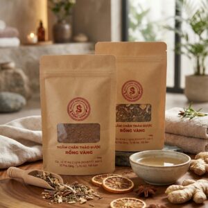 NGÂM CHÂN THẢO DƯỢC RỒNG VÀNG