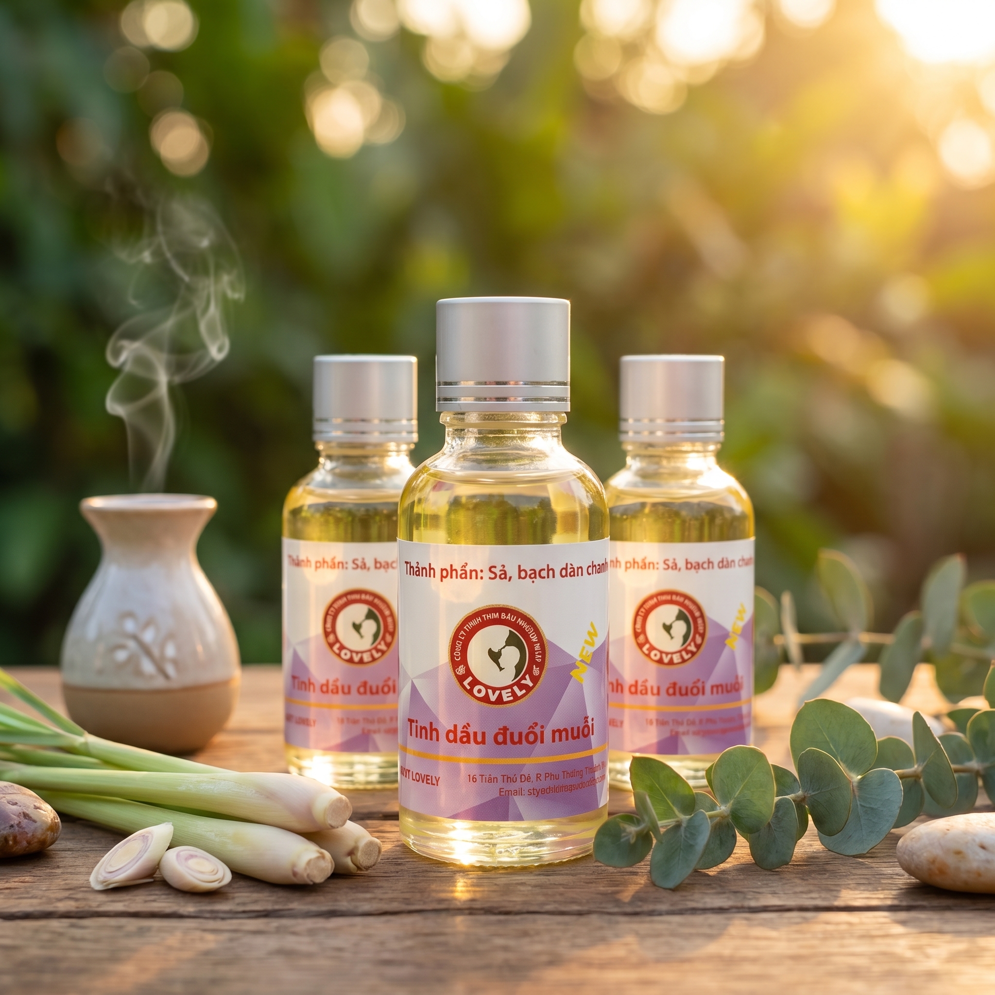 Tinh dầu đuổi muỗi