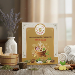 MUỐI NGÂM CHÂN THẢO DƯỢC RỒNG VÀNG